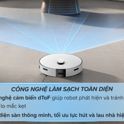 Robot hút bụi lau nhà Samsung VR7MD96514G/SV - Hàng Chính Hãng