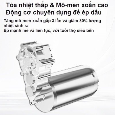 Máy ép dầu thực vật nóng và lạnh dùng trong gia đình. Thương hiệu Anh Quốc cao cấp AOSIDA - 999A. HÀNG CHÍNH HÃNG