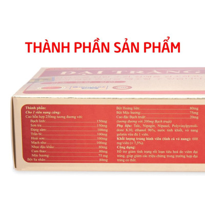Combo 2 Hộp Đại Tràng Rox HDPHARMA thảo dược giảm viêm đại tràng, rối loạn tiêu hóa - 30 viên (Đại Tràng Rox 30 viên)
