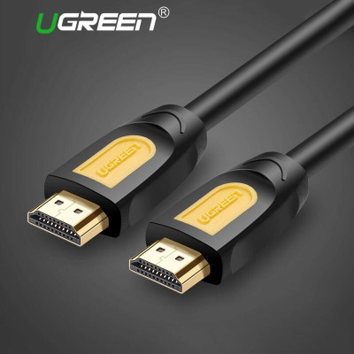 Ugreen UG10170HD101TK 10M màu Vàng Cáp tín hiệu HDMI chuẩn 1.4 hỗ trợ phân giải - HÀNG CHÍNH HÃNG