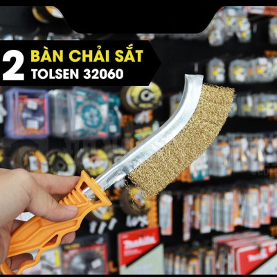BÀN CHẢI SẮT 250mm TOLSEN 32060 - HÀNG CHÍNH HÃNG