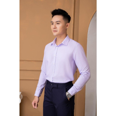 Áo sơ mi nam dài tay ALIGRO chất liệu sợi modal công nghệ dệt chống nhăn, mềm mại, mướt và mát da ALGS224