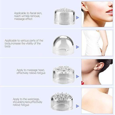 Máy massage mặt cầm tay 4 đầu giá sỉ bán buôn, bút mát xa mắt hàng loại I (có sẵn hàng) (Xả Kho) (Giao Hỏa Tốc) (Hàng Nhập Khẩu) (Đã Tặng Kèm Pin 2A)