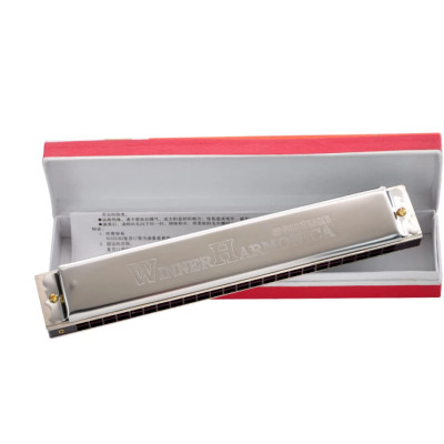 Kèn Harmonica Suzuki Winner W-24 Lỗ Tremolo Tone C Đô Trưởng