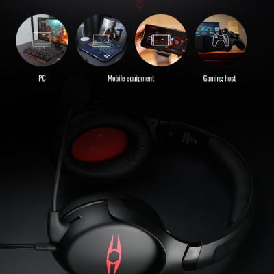 Tai nghe chuyên nghiệp dành cho game thủ Takstar Flit Black. Hàng chính hãng