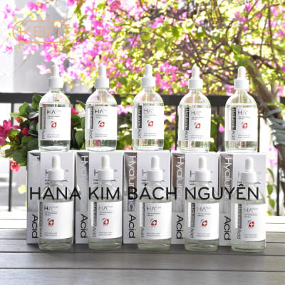 COMBO 10 CHAI SERUM HA PLUS 100ml (Dưỡng Ẩm, Căng Bóng, Sáng Da, Mờ Nếp Nhăn) Hàng Chính Hãng + Tặng 1 HA 100ml và 100g Mặt Nạ Dẻo