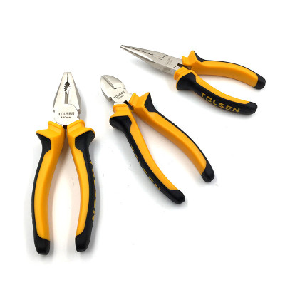 Bộ 3 Cây Kìm Điện ( 7" , 6" , 6" ) Tolsen 10400