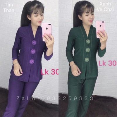 ĐỒ LAM ĐI CHÙA Mẫu Lắc Đồng Tiền