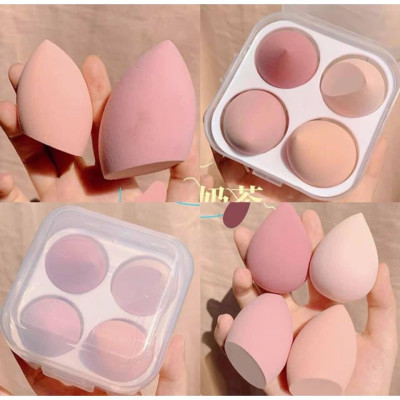 Hộp 4 Bông Mút Trang Điểm