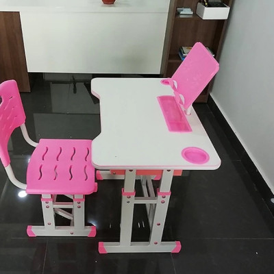 Bộ bàn ghế học sinh thông minh CTK10 Tundo có đèn giá để sách ngang 80 cm