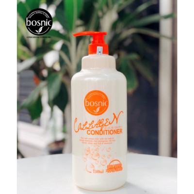 COMBO GỘI XẢ COLLAGEN LÀM BỀN MÀU NHUỘM BOSNIC 1500ML
