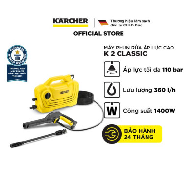 Máy phun rửa áp lực cao Karcher K2 Classic 