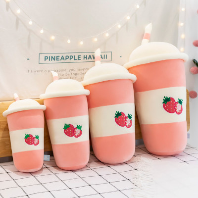 Thú Bông Ly Trà Sữa Trái Cây Mềm Mịn Siêu Dễ Thương Hàng Cao Cấp (25cm--->70cm) Gối Ôm Ly Trà Sữa Trái Cây Cute Đáng Yêu, An Toàn Cho Người Sử Dụng