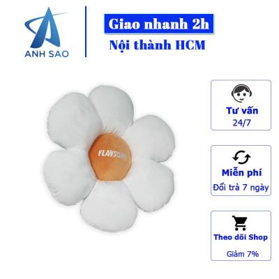 Đệm lót salon hình bông hoa xinh xắn A đường kính 40cm - đệm bệt trang trí quán cafe, đệm ghế văn phòng