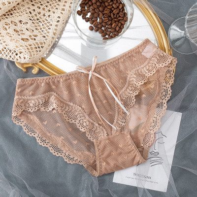 Combo 5 Quần Lót Nữ Ren Nơ Gợi Cảm 1750 – Tôn Vóc Dáng, Quyến Rũ, Siêu Êm