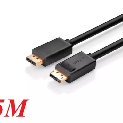 Ugreen UG10245DP102TK 1.5M Màu Đen Cáp 2 Đầu Displayport chuẩn V1.2 thuần đồng - HÀNG CHÍNH HÃNG
