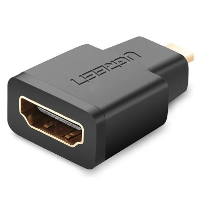 Ugreen UG2010620106TK Màu Đen Đầu chuyển đổi Micro HDMI sang HDMI - HÀNG CHÍNH HÃNG