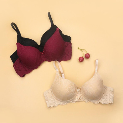 Áo Lót Nữ Không Gọng Cao Cấp LUPERI Đệm Mỏng Có Lớp Lưới Thông Thoáng Nâng Ngực Hiệu Quả LU3AL835