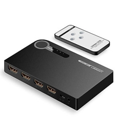Ugreen UG4023440234TK Màu Đen Bộ gộp HDMI 3 vào 1 HDMI chuẩn 4.1 - HÀNG CHÍNH HÃNG