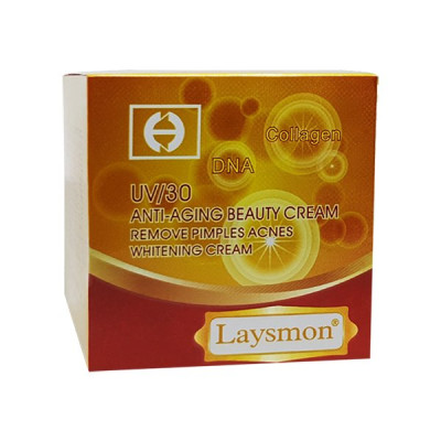 Kem LAYSMON UV/30 - ANTI-AGING BEAUTY CREAM 20G Chống Lão Hóa - Giảm Nếp Nhăn - Trắng Da - Ngừa Mụn - Giảm Tác Nhân Gây Mụn