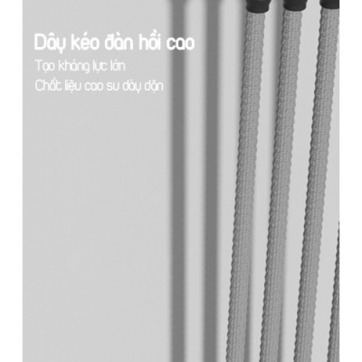 Dây kéo kháng lực tập cơ đa năng Booster Boluojun BLZB09, giảm mỡ bụng, bắp tay, đùi, bắp chân