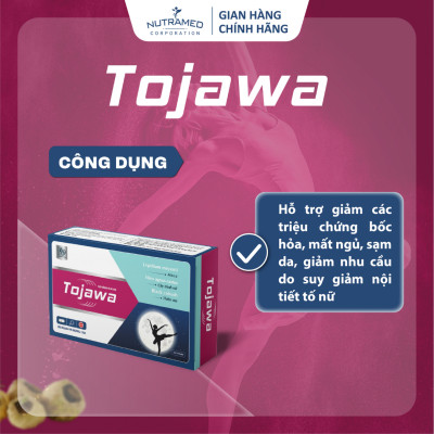  Viên uống Tojawa hỗ trợ hiệu quả cho suy giảm sinh lý nữ (30 viên) - Nutramed