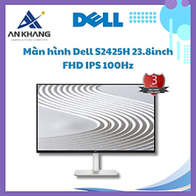 Màn hình Dell S2425H 23.8inch FHD IPS 100Hz - Hàng Chính Hãng - Bảo Hành 36 Tháng
