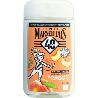Gel tắm 92% hữu cơ Le Petit Marseillais (250ml) - Hàng chính hãng