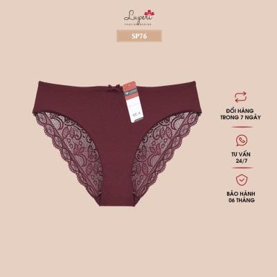 Quần Lót Nữ Thun Lạnh LUPERI LU3QL76 Cạp Vừa Bikini quần lót mềm mịn co giãn đàn hồi thoáng khí kháng khuẩn khử mùi tốt