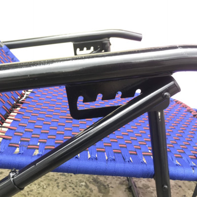 Ghế dù gấp dùng để  ngủ trưa , Khung sắt sơn tĩnh điện,-Giao màu ngẫu nghiên