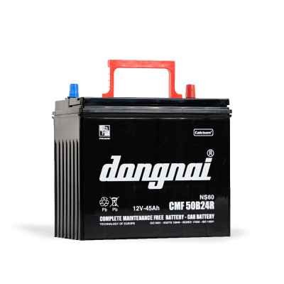 Ắc quy khô miễn bảo dưỡng Đồng Nai CMF 50B24R | 12V - 45Ah