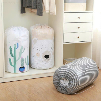 Túi Đựng Quần Áo, Chăn Màn Chống Thấm, Dây Rút Tiết Kiệm Không Gian GIAO MÀU NGẪU NHIÊN - HÀNG CHÍNH HÃNG MINIIN