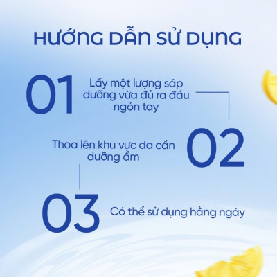 Sáp dưỡng môi dưỡng ẩm giảm tình trạng môi khô nứt nẻ