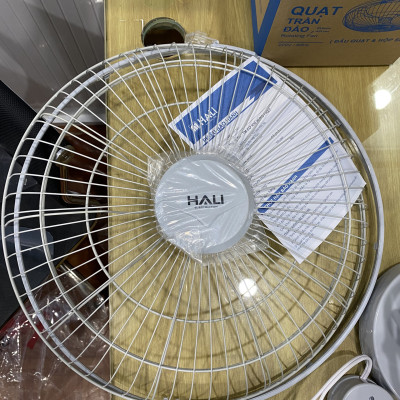 Quạt đảo trần Hali HR-16 công suất 47W sử dụng hộp số, 4 tốc độ gió - Hàng chính hãng