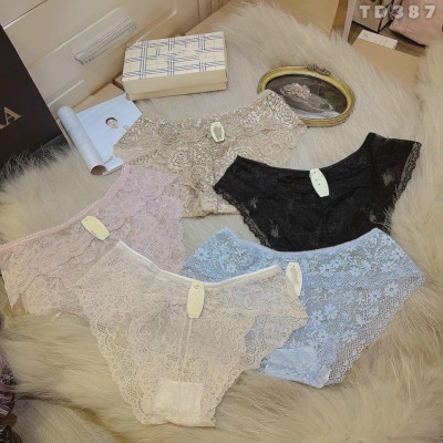 Quần lót nữ ren Thái gợi cảm siêu mềm mại xuyên thấu, quần chip nữ kiểu dáng sexy công chúa rẻ đẹp Màu ngẫu nhiên