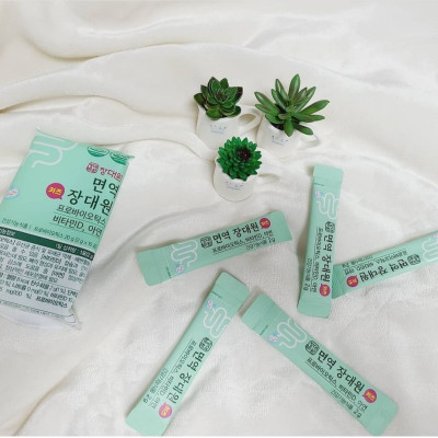 Men vi sinh Jang Daewon Hàn Quốc  cho trẻ có bổ sung D3, kẽm cải thiện biếng ăn, hấp thu kém Hộp 30 gói 