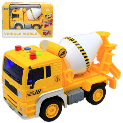 Đồ Chơi Mô Hình Xe Ben Công Trình Chạy Trớn Có Đèn Và Âm Thanh - Vecto VT511B