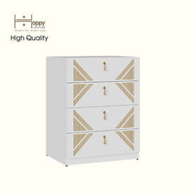 [Happy Home Furniture] CHARIS, Tủ lưu trữ 4 ngăn kéo, 60cm x 45cm x 78cm ( DxRxC), THK_117