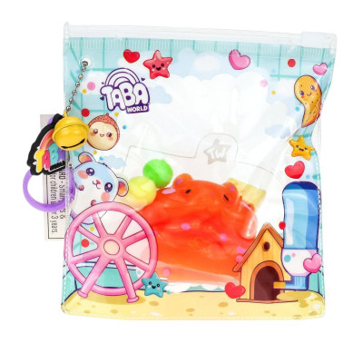 Đồ Chơi Móc Khóa Squishy - Taba World 855001-6L - Chuột Hamster