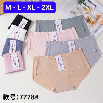 Combo 5 Quần lót nữ Su tăm trơn 7778