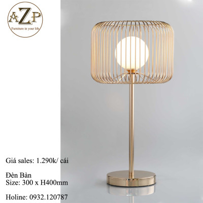 ĐÈN BÀN / ĐÈN ĐẦU GIƯỜNG AZP-573 phong cách đương đại, hàng nhập khẩu AZP