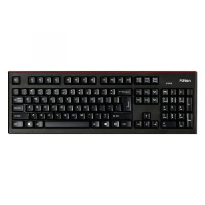 Bàn Phím Chơi Game Fuhlen - Chính  Hãng Có Dây (l500s- đen- giả cơ)
