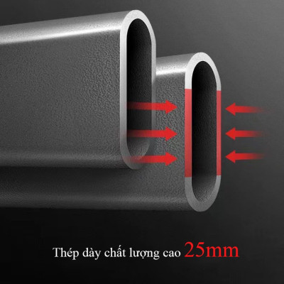 Giường Ngủ Văn Phòng Gấp Gọn, Giường Xếp Thông Minh Di Động Nằm Nghỉ Trưa Tiện Ích. Khung Thép Sơn Tĩnh Điện - Hàng chính hãng