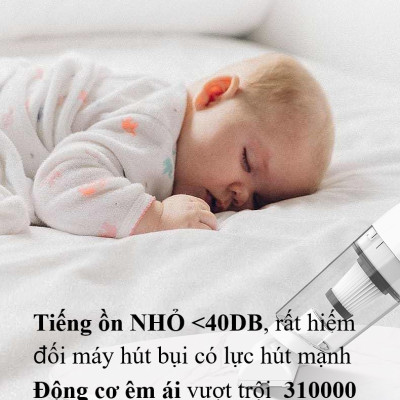 Máy Hút Bụi Cầm Tay Không Dây VinBuy Lực Hút Mạnh Mẽ 16000PA Chức Năng Hút Bụi Khô Và Ướt - Máy Hút Bụi Ô Tô, Máy Hút Bụi Gia Đình - Hàng Chính Hãng