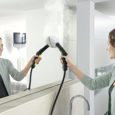 Combo Máy làm sạch bằng hơi nước Karcher SC 3 EasyFix và thanh giặt hơi nước