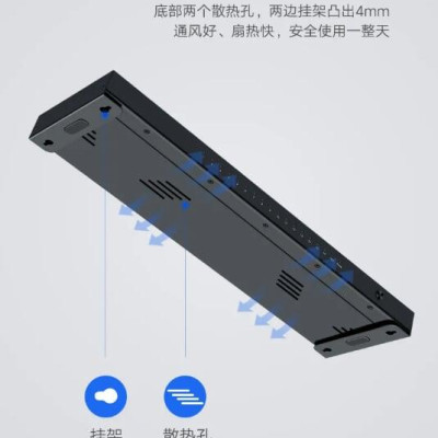 Ugreen UG4021840218TK Màu Đen Bộ chia HDMI 1 ra 16 hỗ trợ phân giải FULL HD - HÀNG CHÍNH HÃNG