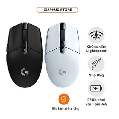 Chuột game không dây Lightspeed Logitech G304 - Hàng Chính Hãng