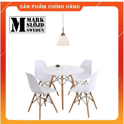 Đèn thả trang trí bàn ăn, đầu giường Markslojd Brell màu trắng- Hàng chính hãng
