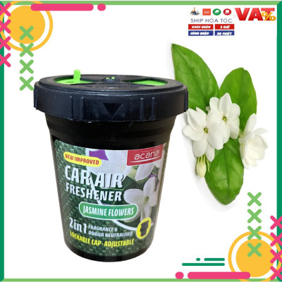 Sáp thơm ôtô thiên nhiên tiện dụng Acana 130g (hương hoa hồng)