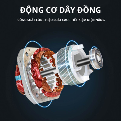 Quạt Sàn Công Nghiệp SOWUN SW820 Sải Cánh Nhôm 30cm, Công Suất 55W Diện Tích Làm Mát Rộng